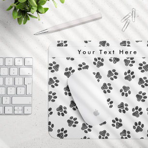 Mousepad Patas, Patas-Cães, Patas-Gatos, Patas-Negras