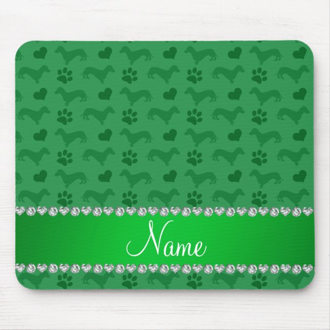 Mousepad Patas verdes conhecidas feitas sob encomenda dos (Frente)