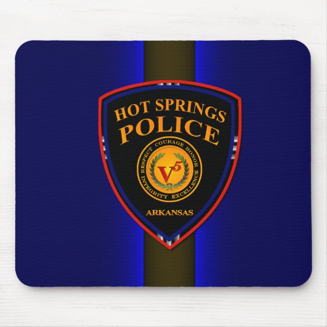 Mousepad Patch fino de linha azul HSPD (Frente)