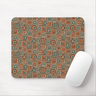 Mousepad Patches de roupas antigas da abstrato Art