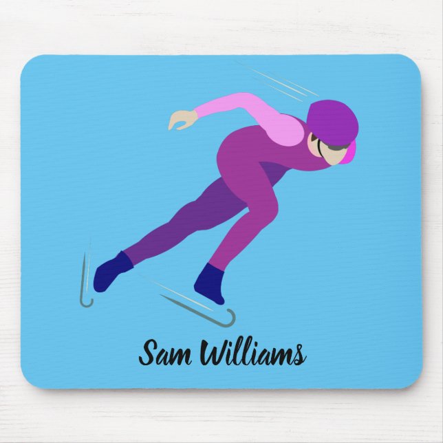 Mousepad Patinação de velocidade (Frente)