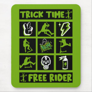 Mousepad patinete de estilo livre