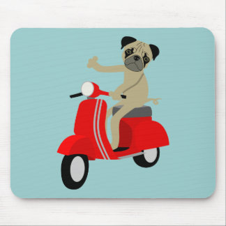Mousepad Patinete do Pug