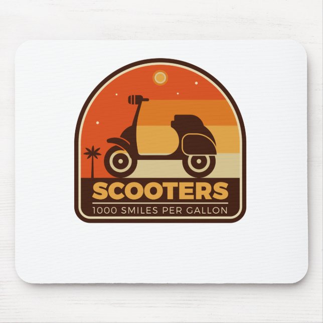 Mousepad Patinetes 1000 Sorrisos Por Galão (Frente)