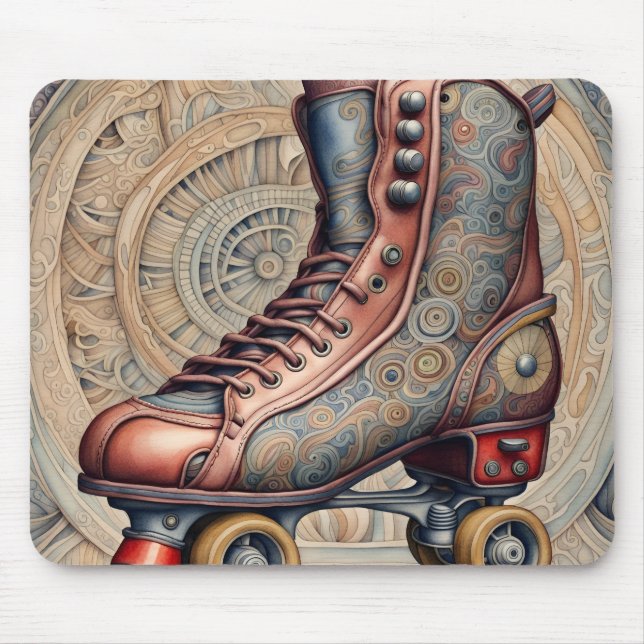 Mousepad Patins Antigos (Frente)