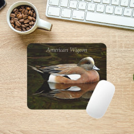 Mousepad Pato Americano Wigeon no Pond