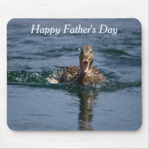 Mousepad Pato com bico aberto