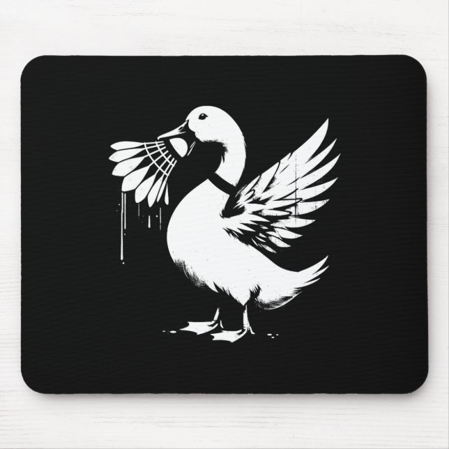 Mousepad Pato Com Tartaruga - Tarado Gráfico Engraçado (Frente)