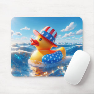 Mousepad Pato de Borracha Amarelo Americano