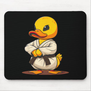 Mousepad Pato de Borracha Karate Taekwondo Jiu-jitsu Mma K