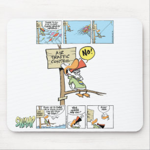 Mousepad Pato de controlador aéreo