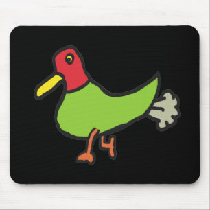 Mousepad Pato de Fartura Engraçado