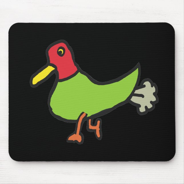 Mousepad Pato de Fartura Engraçado (Frente)