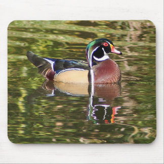 Mousepad Pato de madeira