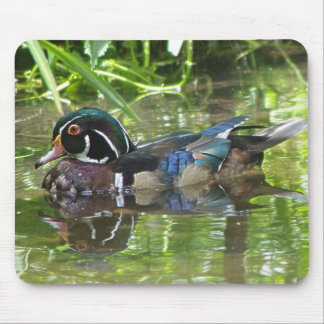 Mousepad Pato de madeira