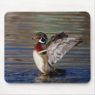 Mousepad Pato de Madeira