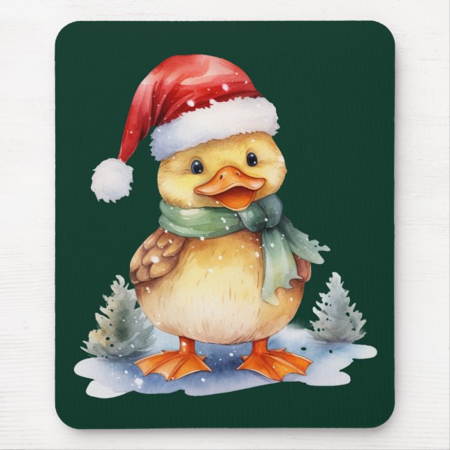 Mousepad Pato de Natal (Frente)
