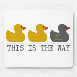 Mousepad Pato de Pato Minesota Cinza - É assim