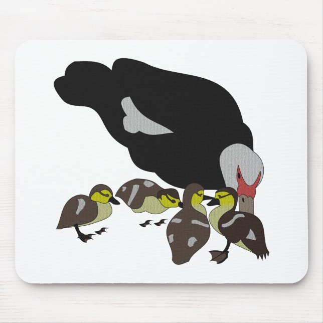 Mousepad Pato Muscovy e Pato Adorável (Frente)