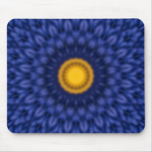 Mousepad Pato no azul com amarelo