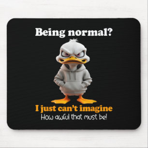 Mousepad Pato sendo normal, eu simplesmente não consigo ima