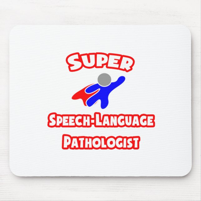 Mousepad Patologista de Língua Super Fala (Frente)