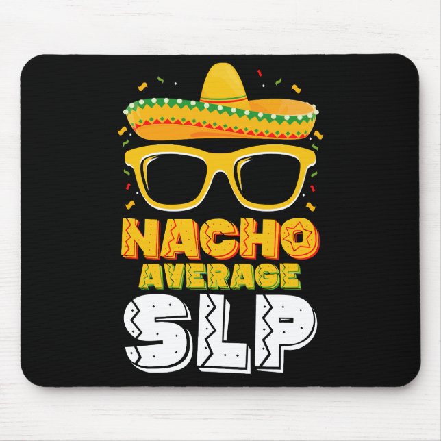Mousepad Patólogo da Linguagem Falada SLP Não Médio (Frente)