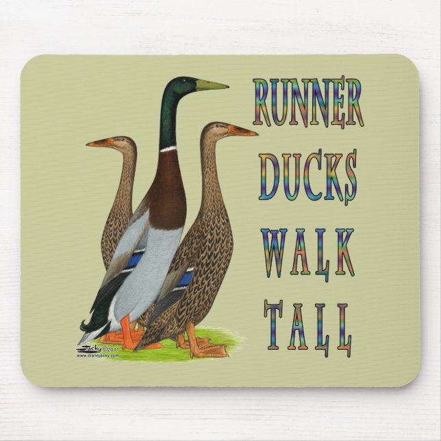 Mousepad Patos Caçadores Caminham Alto (Frente)