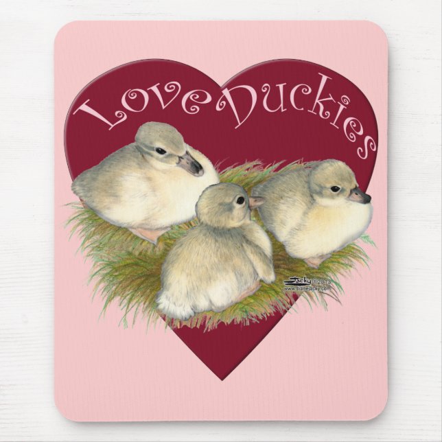 Mousepad Patos de amor (Frente)