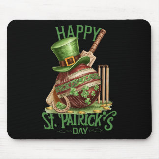 Mousepad Patrick's Day Costume Cricket Hat Four-leaf Clover