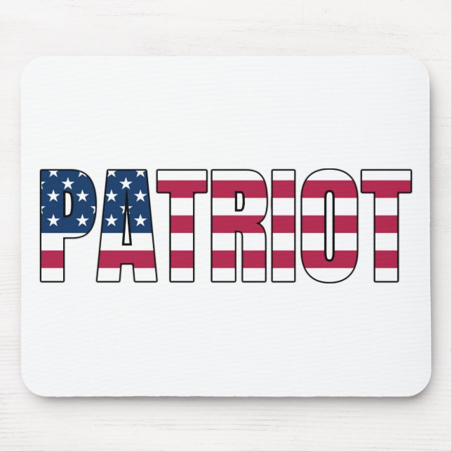 Mousepad Patriot Flag (Frente)
