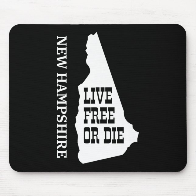 Mousepad Patriot Quote New Hampshire Motto Souvenir State P (Frente)