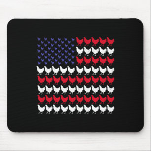 Mousepad Patriotic Farmers 4 De Julho Bandeira Americana