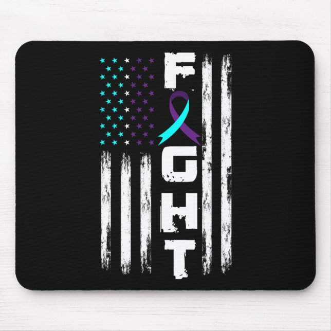 Mousepad Patriótico Americano Bandeira nos Estados Unidos P (Frente)