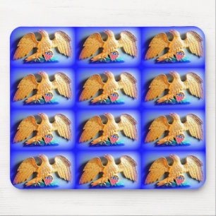 mousepad patriótico das águias do ouro