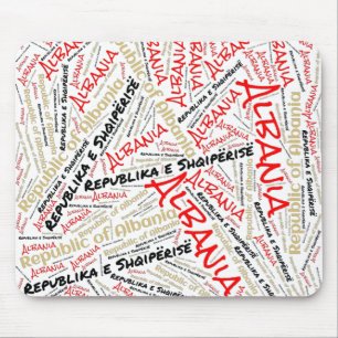 Mousepad Patriótico Delicioso das Cores de Bandeira da Albâ