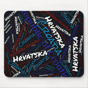 Mousepad Patriótico Delicioso das Cores de Bandeira da Croá