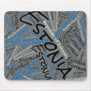 Mousepad Patriótico Delicioso das Cores de Bandeira da Estô