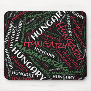 Mousepad Patriótico Delicioso das Cores de Bandeira da Hung