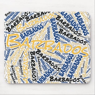Mousepad Patriótico Delicioso das Cores de Bandeira de Barb