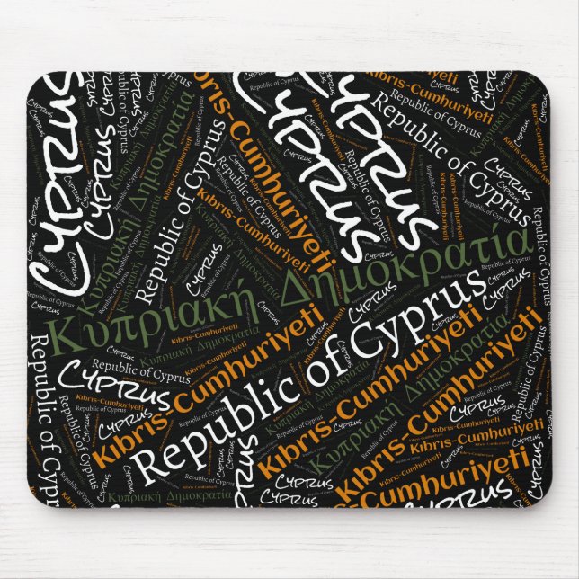 Mousepad Patriótico Delicioso das Cores de Bandeira de Chip (Frente)