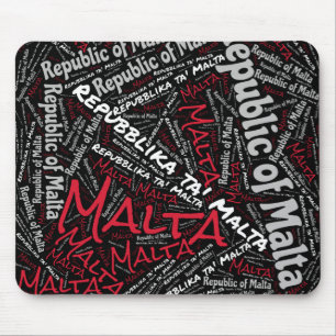 Mousepad Patriótico Delicioso das Cores de Bandeira de Malt
