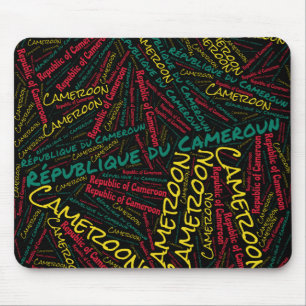 Mousepad Patriótico Delicioso das Cores de Bandeira dos Cam