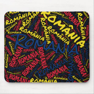 Mousepad Patriótico Delicioso das Cores de Bandeiras da Rom