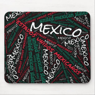 Mousepad Patriótico Delicioso das Cores de Bandeiras do Méx
