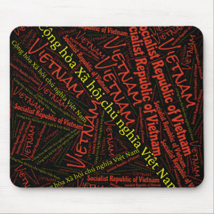 Mousepad Patriótico Delicioso das Cores de Bandeiras do Vie