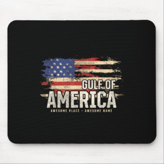 Mousepad Patriótico Do Golfo Americano De Grunge