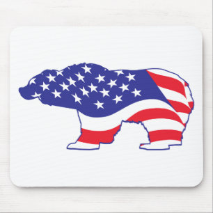 Mousepad Patriótico-Grizzly