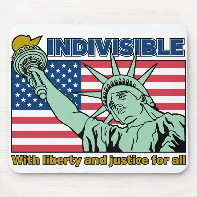 Mousepad Patriótico-Indivisivel-Liberdade e Justiça para To (Frente)