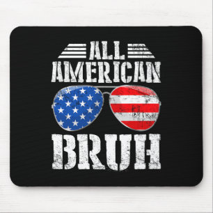 Mousepad Patriótico Todos Os Homens Americanos Felizes Em 4